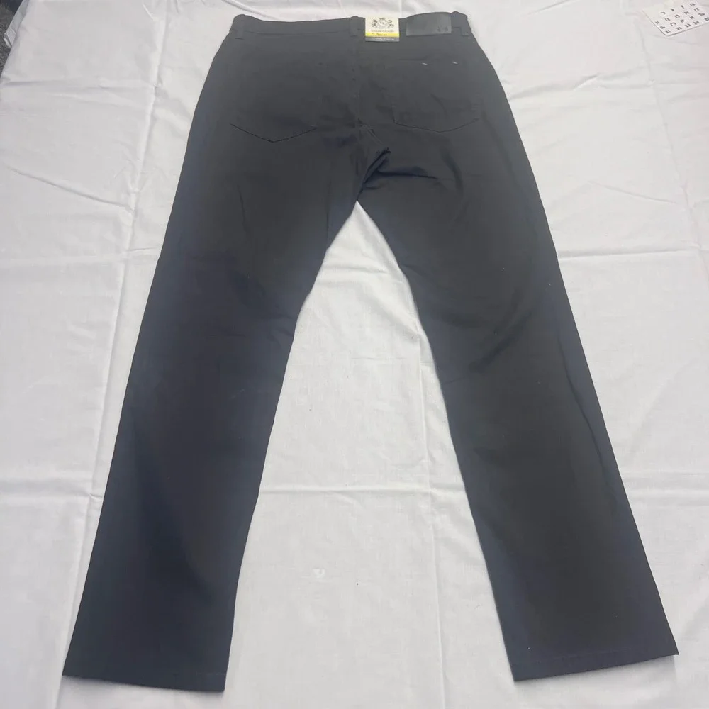 NWT English Laundry Slim Straight Chinos Black‎ Mens Size 32x32 Cotton Spandex
